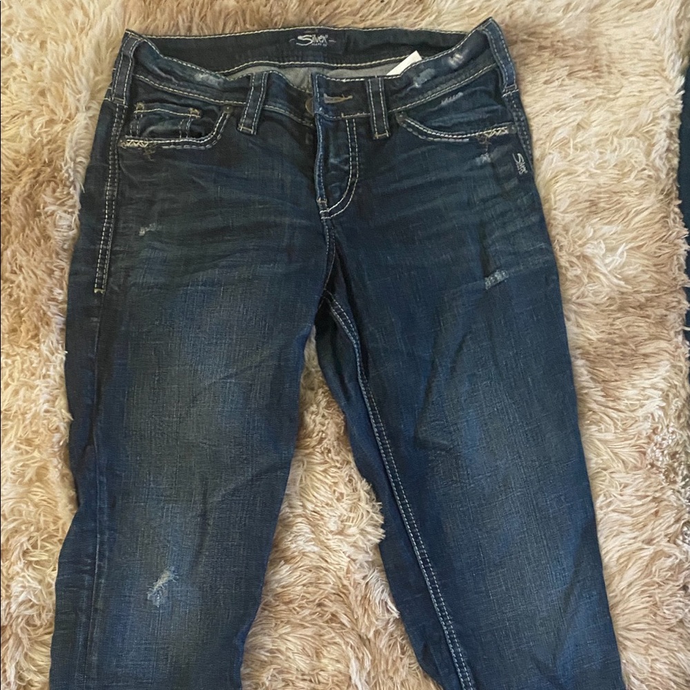 Silver Jeans size 25 Capris